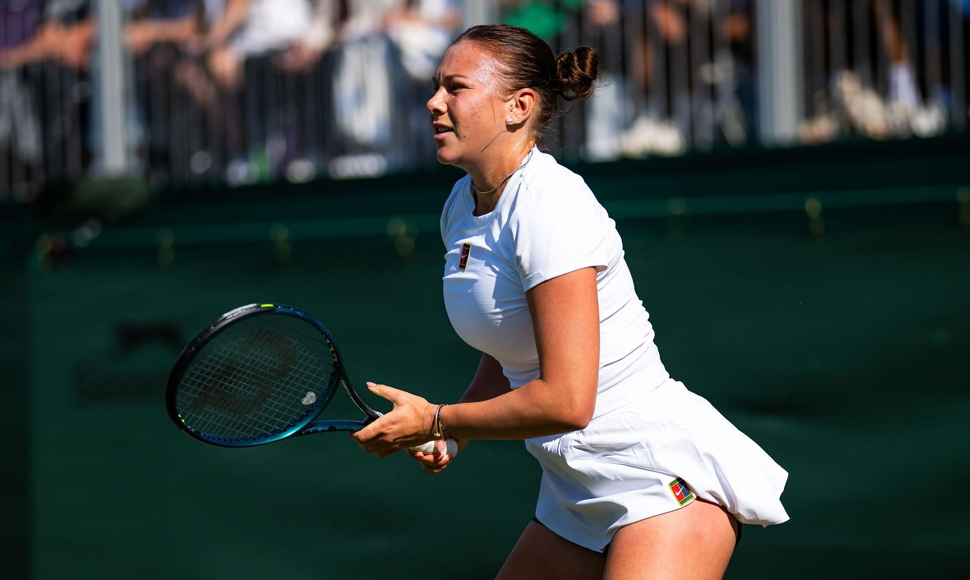 In Picture: Anisimova in action (Source: Getty Images) (Getty)